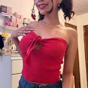 retro style tube top